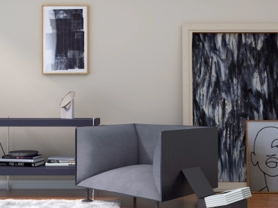 丹麦Menu品牌 现代布艺单人沙发3dID000207