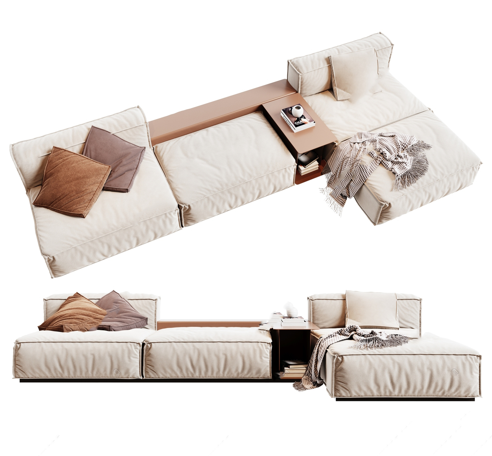 现代沙发模型ID000040