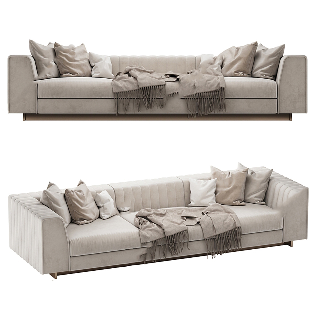 现代沙发模型ID000043