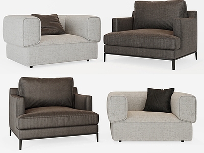 现代沙发模型IID000059